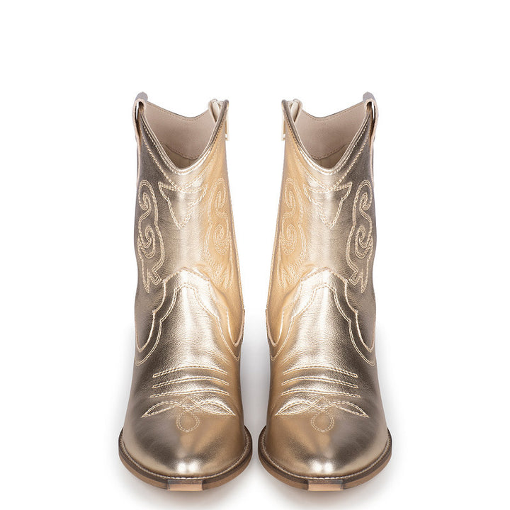 PS Poelman Cowboy Boots Goud Moco