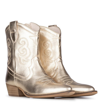 PS Poelman Cowboy Boots Goud Moco
