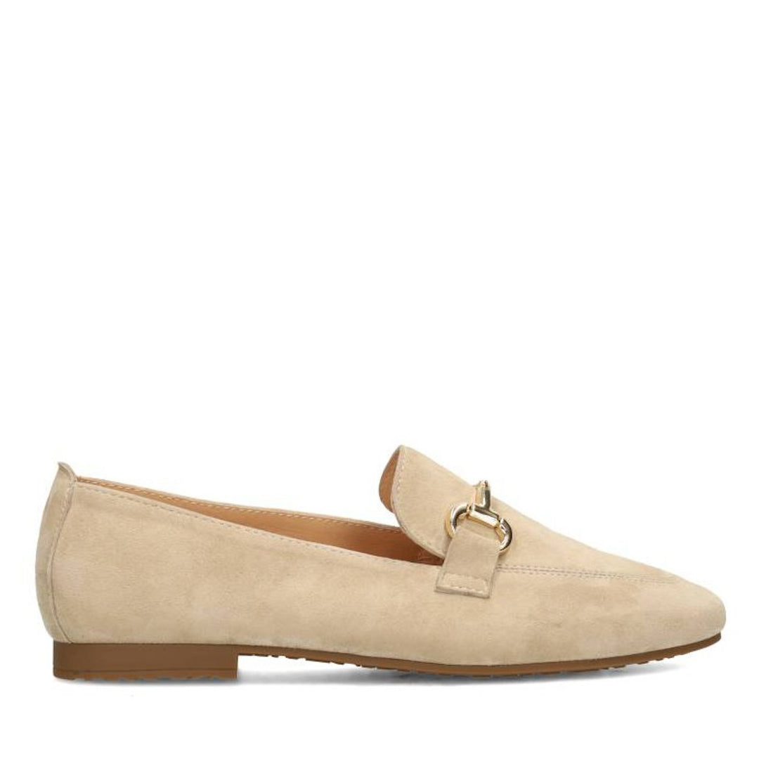 PS Poelman Loafers Beige Suéde Odette