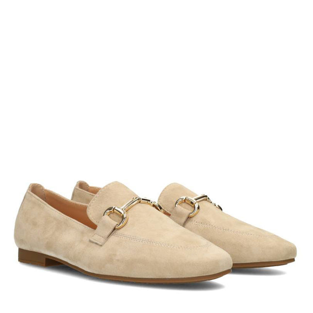 PS Poelman Loafers Beige Suéde Odette