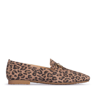 PS Poelman Loafers Leopard Suéde Odette