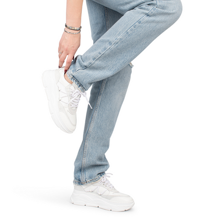 PS Poelman Sneakers Wit Jilly