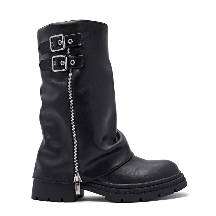 Smile Favorites Boots Zwart Rits
