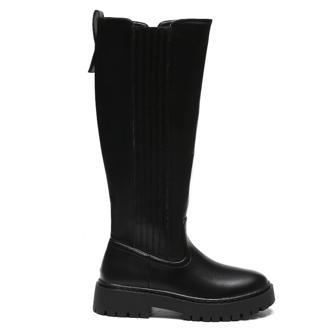 Smile Favorites Boots Zwart Stretch Hoog