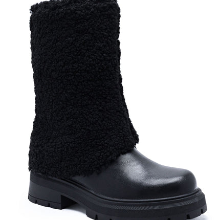 Smile Favorites Boots Zwart Teddy