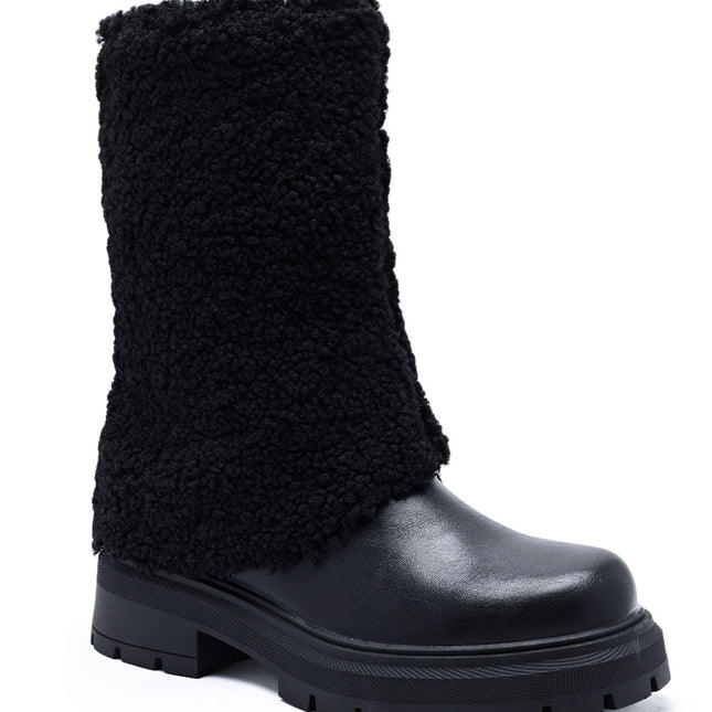 Smile Favorites Boots Zwart Teddy