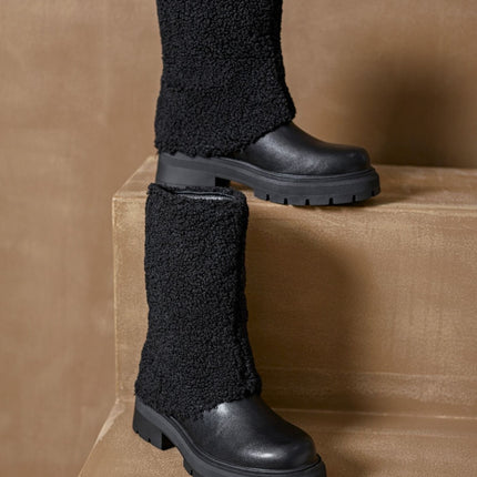 Smile Favorites Boots Zwart Teddy