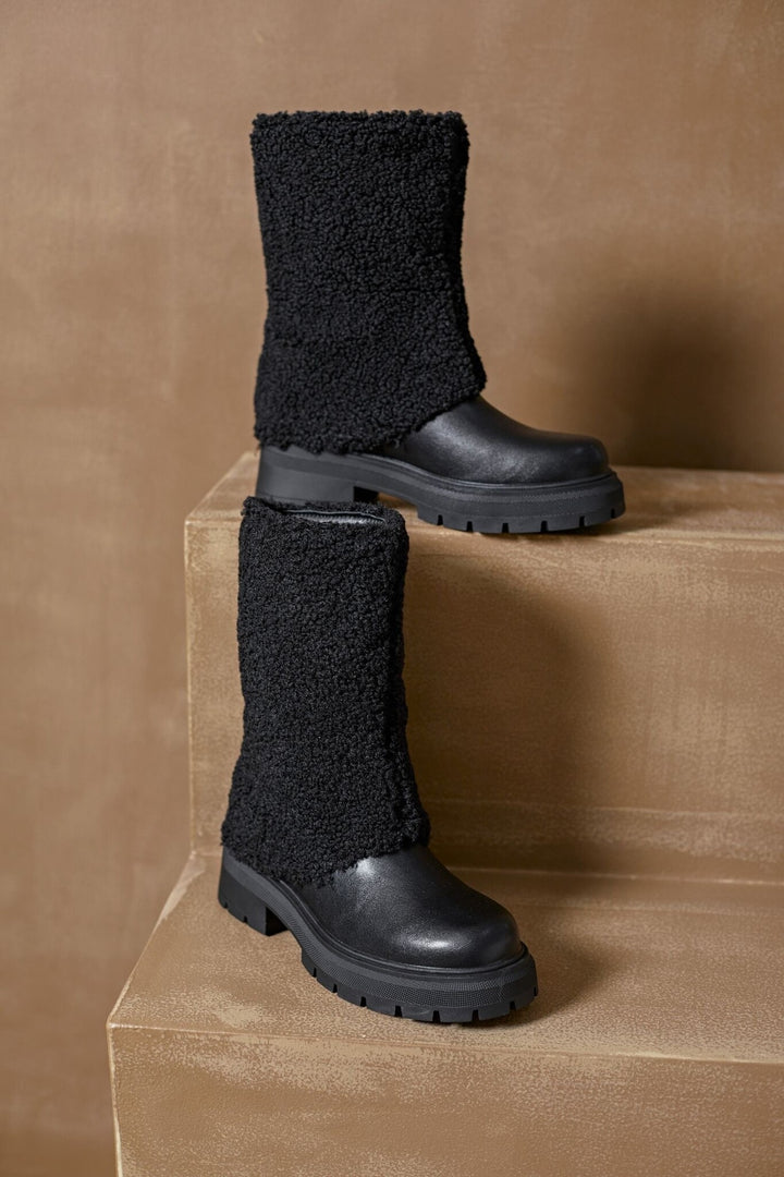 Smile Favorites Boots Zwart Teddy