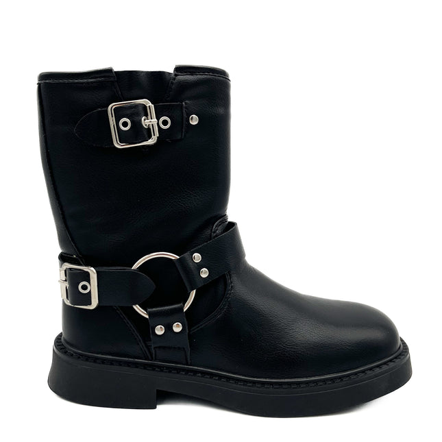 Smile Favorites Buckle boots Meisjes Zwart