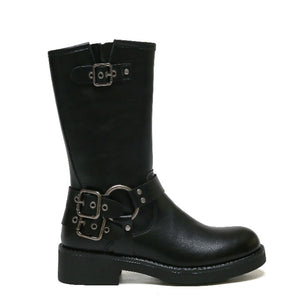 Smile Favorites Buckle Boots Zwart