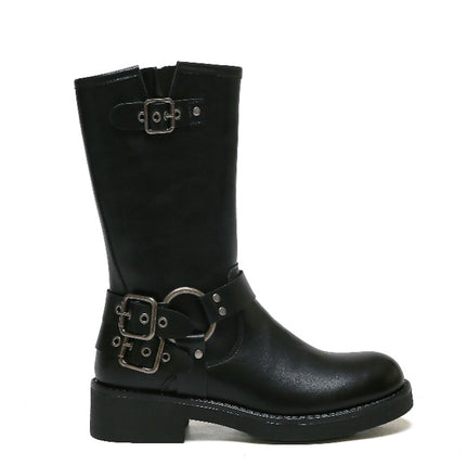 Smile Favorites Buckle Boots Zwart