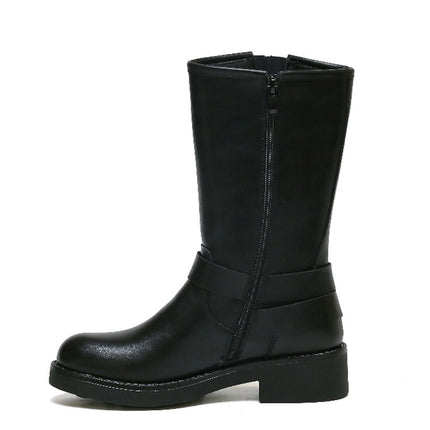 Smile Favorites Buckle Boots Zwart