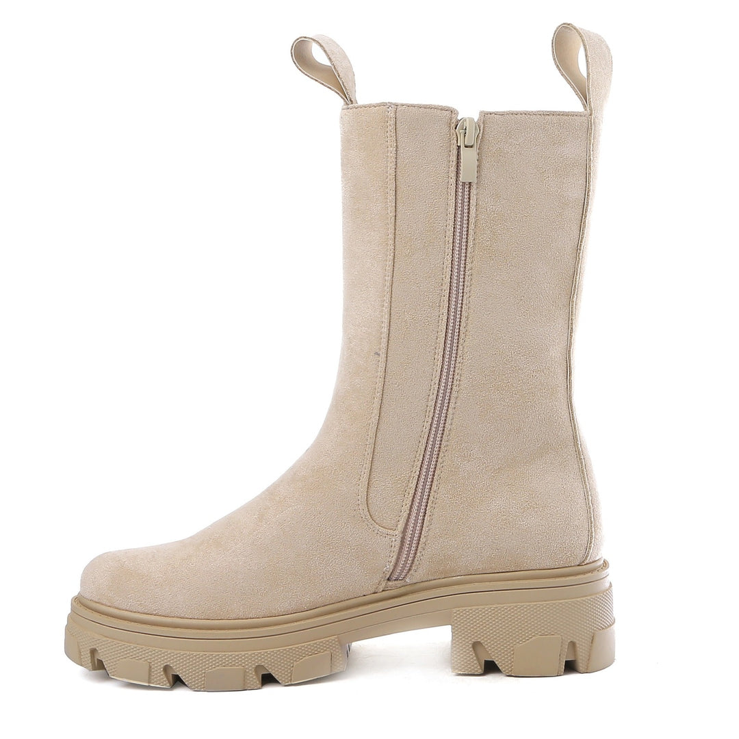Smile Favorites Chelsea Boots Beige Lip