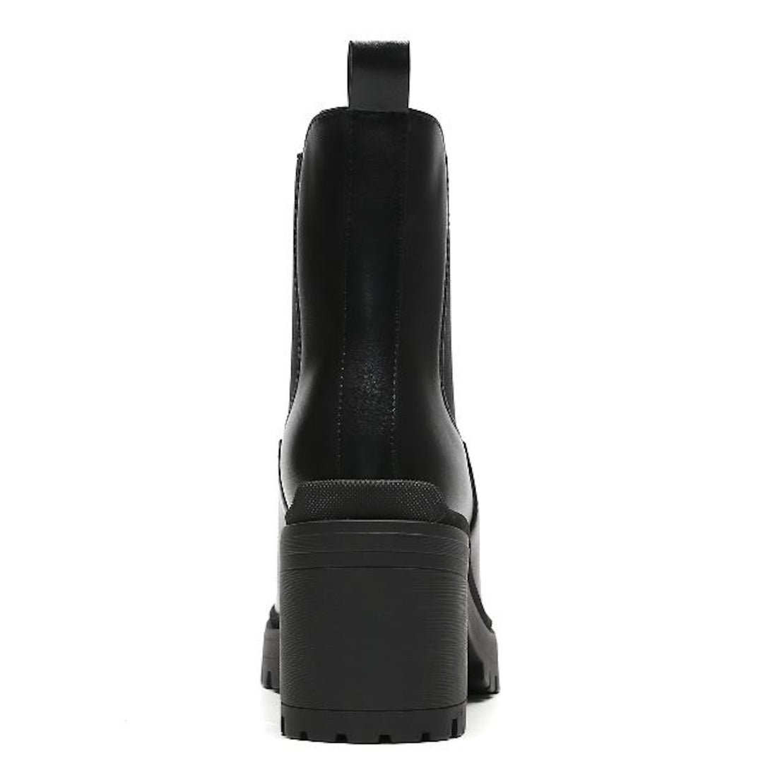Smile Favorites Chelsea boots met hak Zwart
