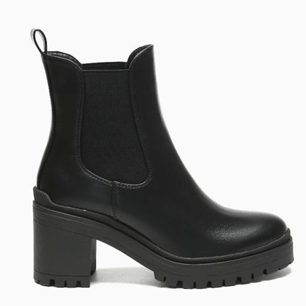 Smile Favorites Chelsea boots met hak Zwart