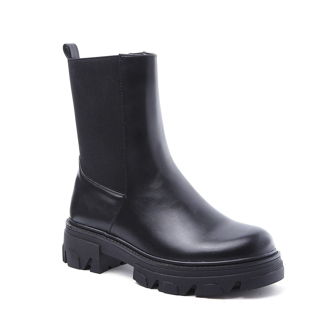 Smile Favorites Chelsea boots Zwart plateau
