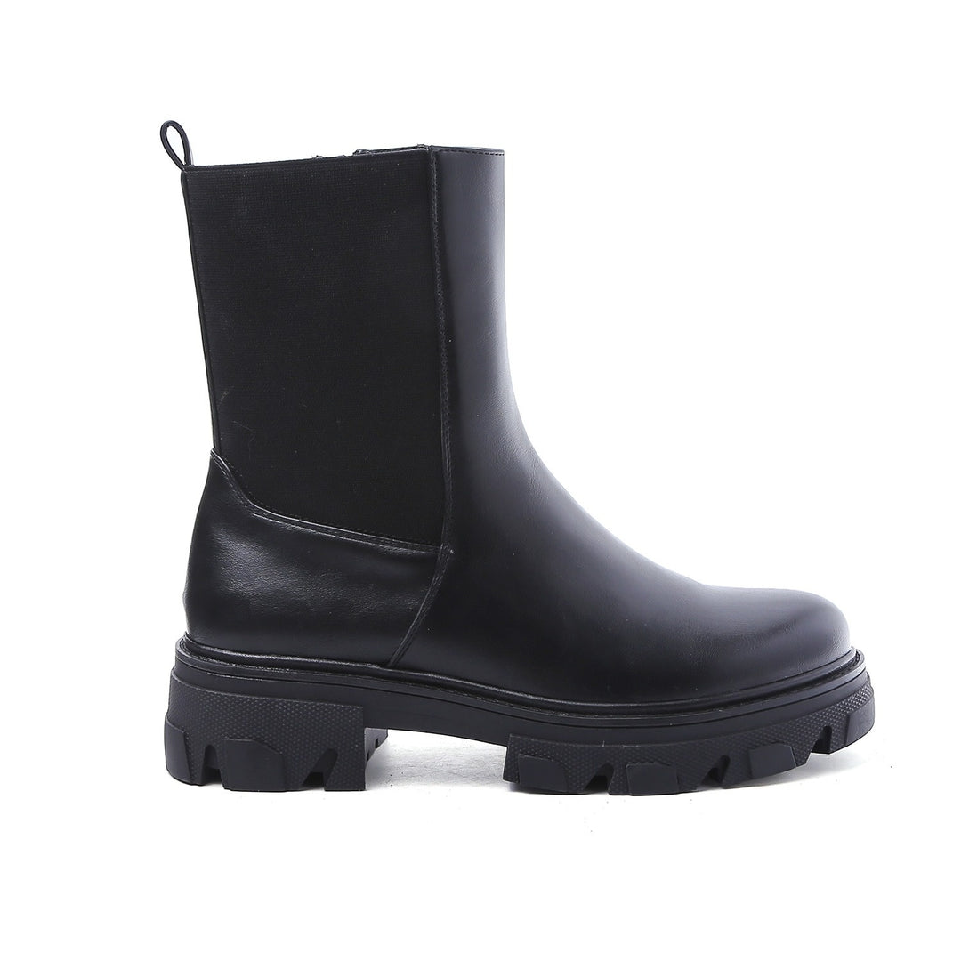 Smile Favorites Chelsea boots Zwart plateau