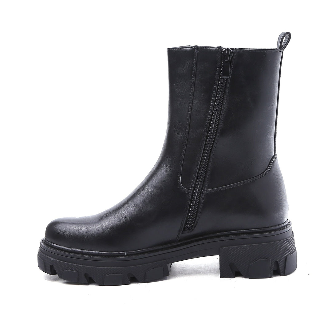 Smile Favorites Chelsea boots Zwart plateau