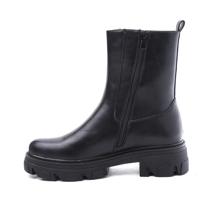 Smile Favorites Chelsea boots Zwart plateau