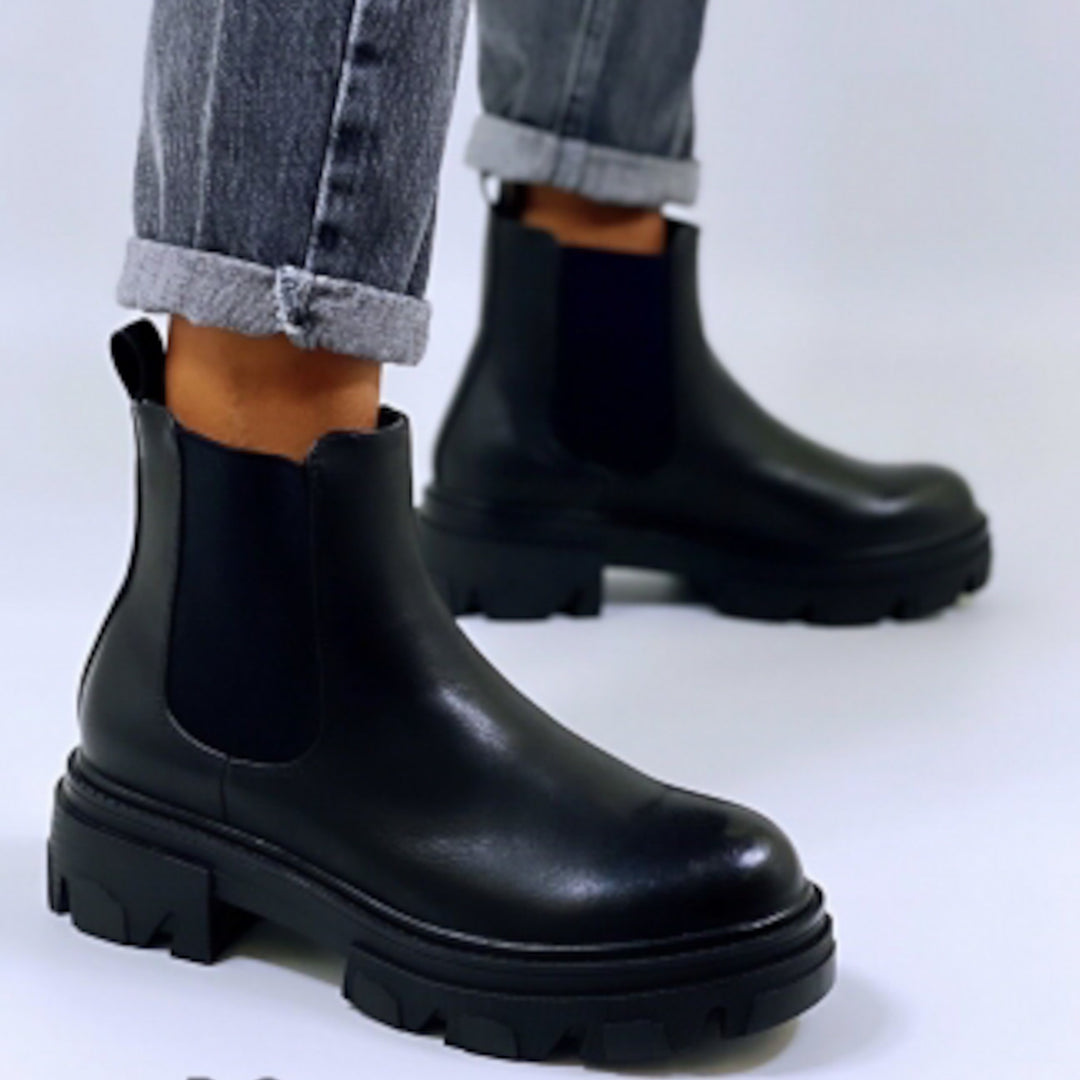 Smile Favorites Chelsea boots Zwart