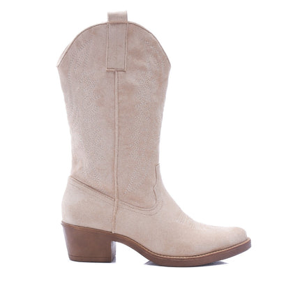 Smile Favorites Cowboylaarzen Beige
