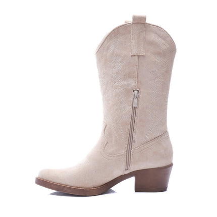 Smile Favorites Cowboylaarzen Beige