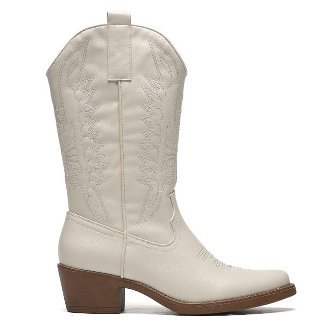Smile Favorites Cowboylaarzen Beige