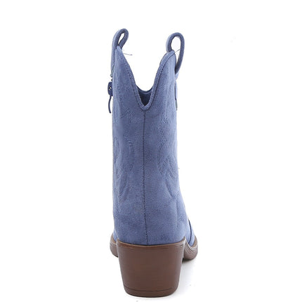 Smile Favorites Cowboylaarzen Blauw Kort