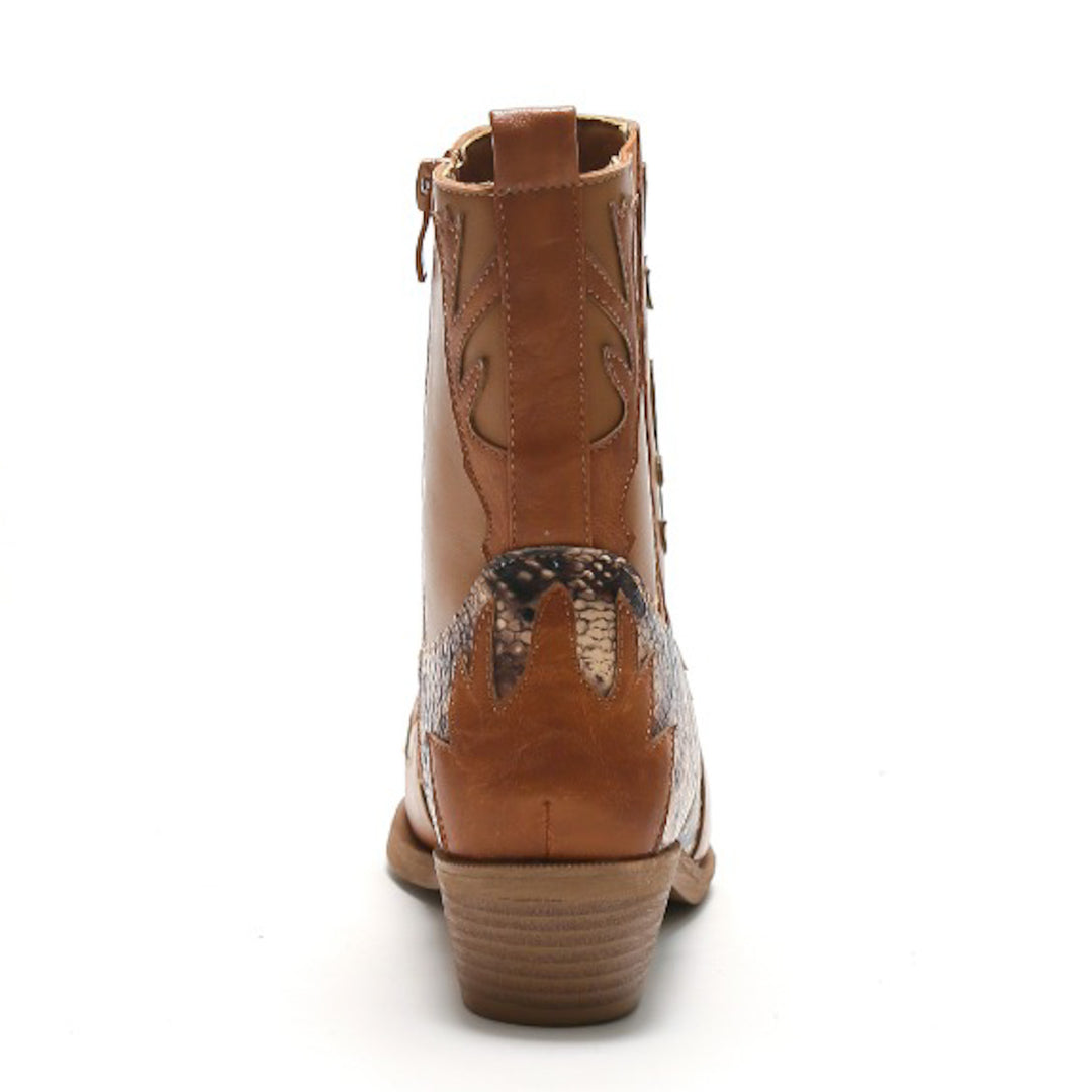 Smile Favorites Cowboylaarzen Camel Kort Snake