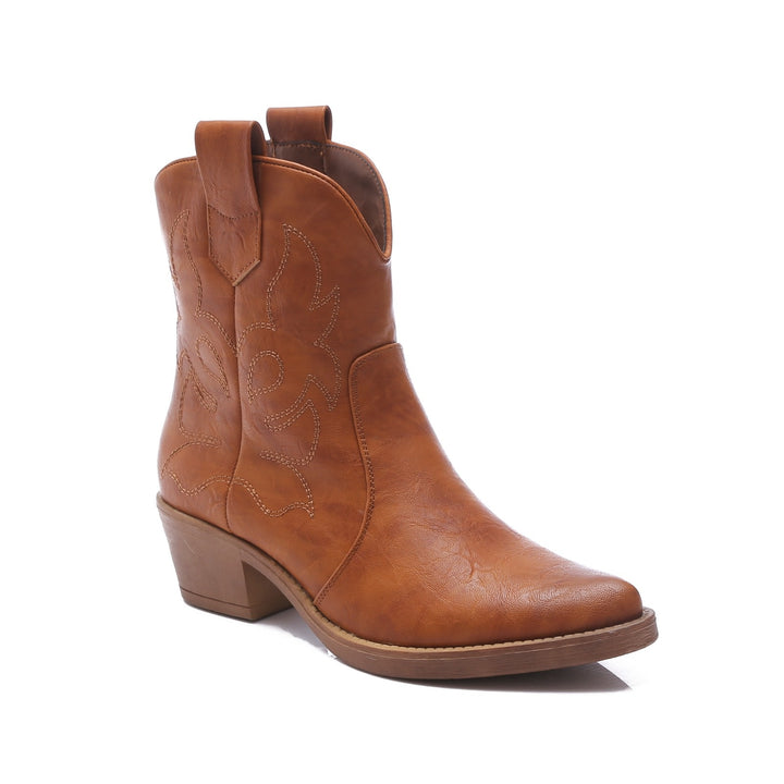 Smile Favorites Cowboylaarzen Camel Kort