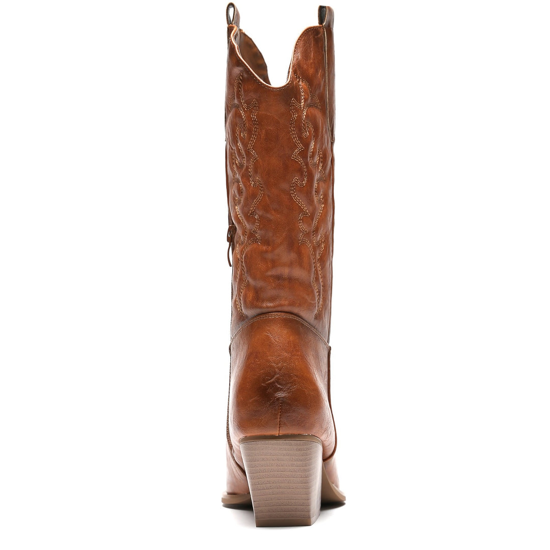 Smile Favorites Cowboylaarzen Camel Stiksels