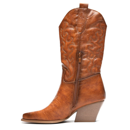 Smile Favorites Cowboylaarzen Camel Stiksels