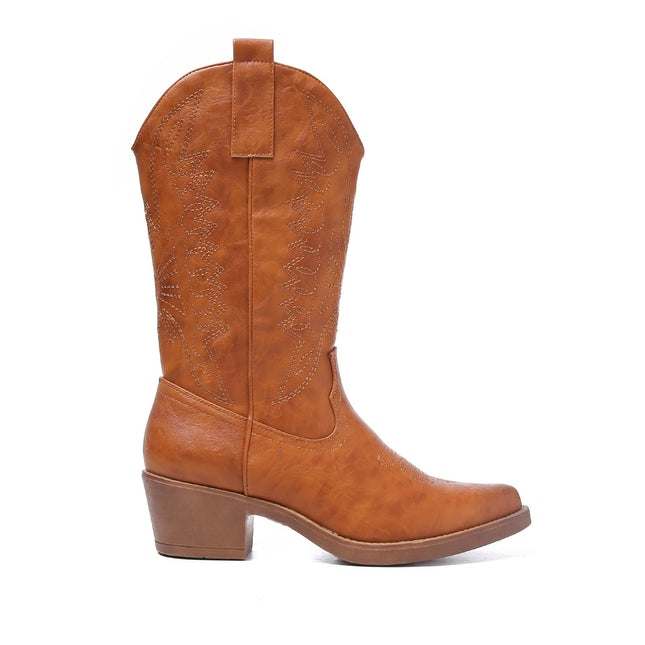 Smile Favorites Cowboylaarzen Camel