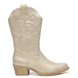 Smile Favorites Cowboylaarzen Goud Spray Stiksels