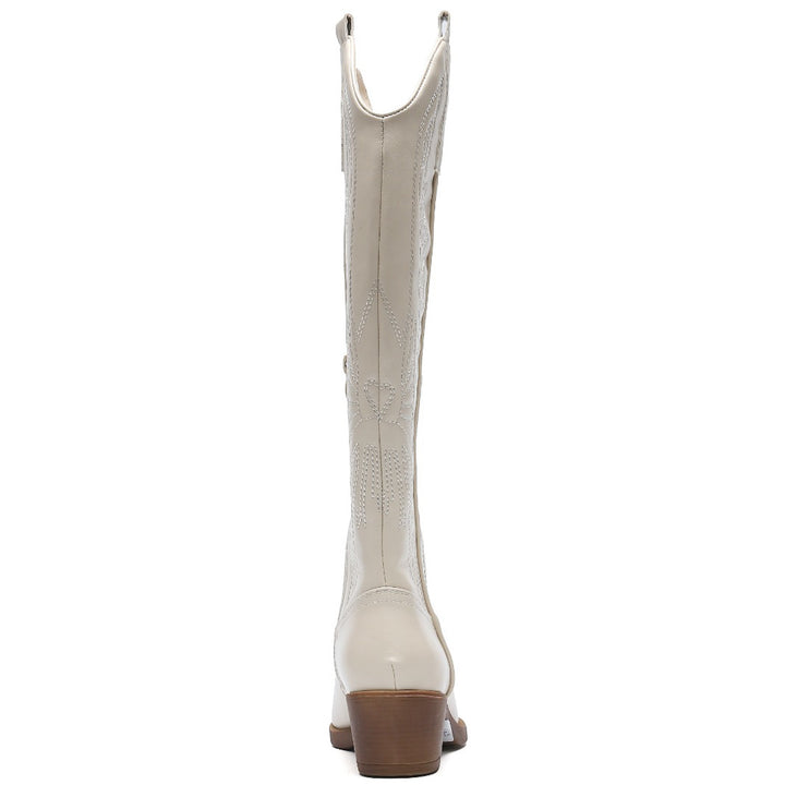 Smile Favorites Cowboylaarzen hoog Beige