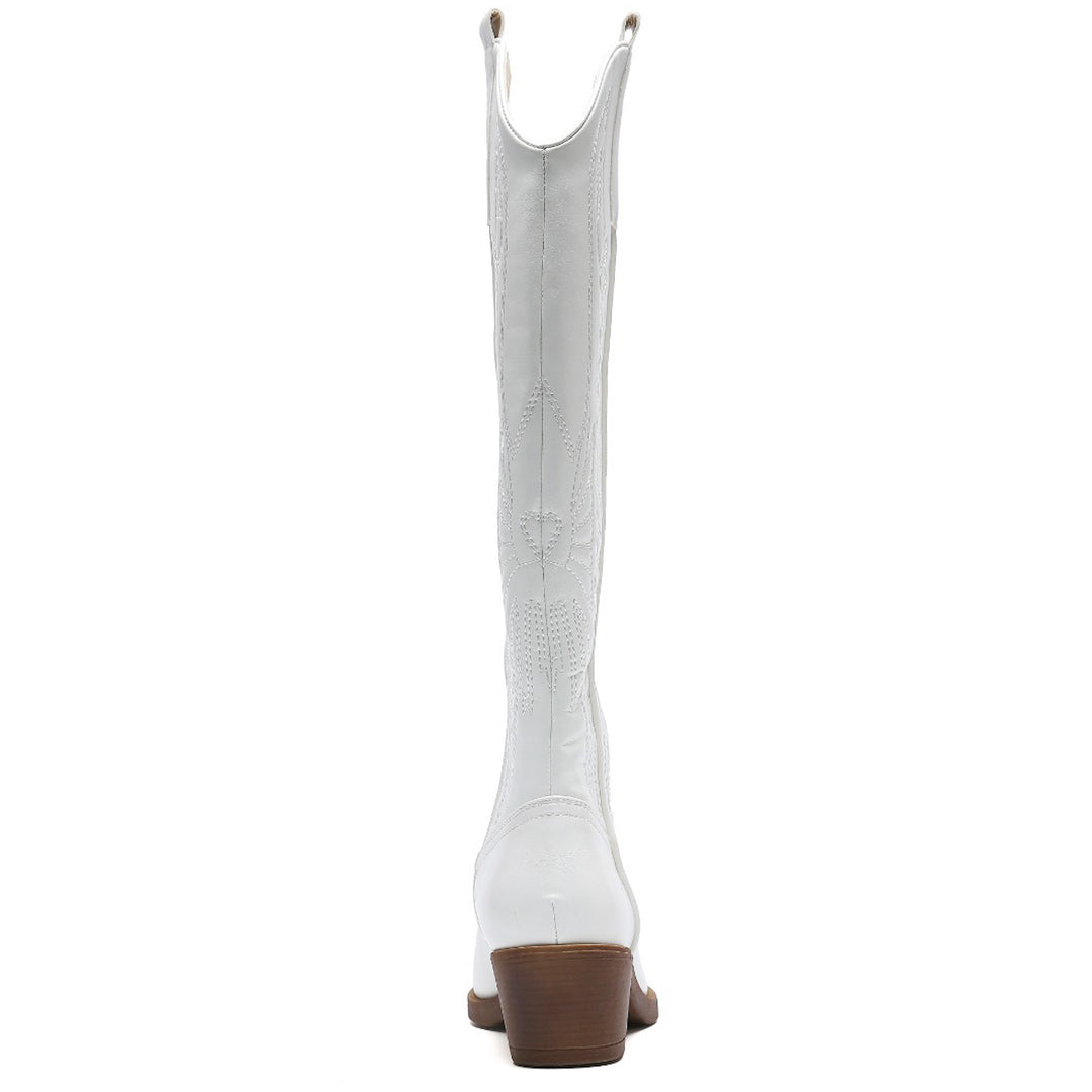 Smile Favorites Cowboylaarzen hoog Wit