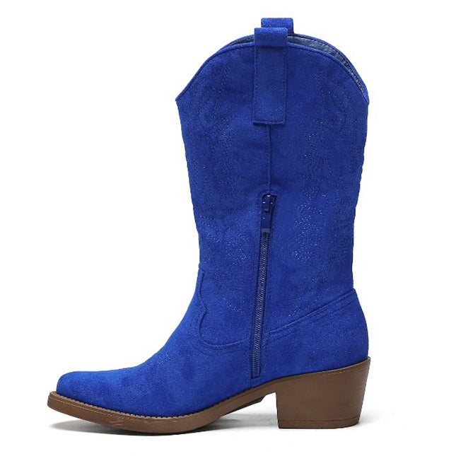 Smile Favorites Cowboylaarzen Kobalt Blauw