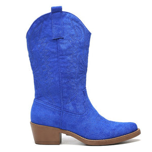 Smile Favorites Cowboylaarzen Kobalt Blauw