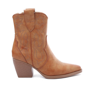 Smile Favorites Cowboylaarzen Kort Star Camel