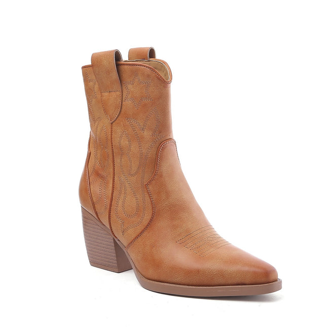 Smile Favorites Cowboylaarzen Kort Star Camel