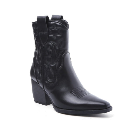 Smile Favorites Cowboylaarzen Kort Star Zwart