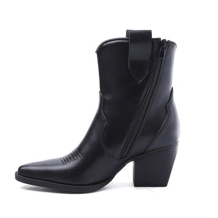 Smile Favorites Cowboylaarzen Kort Star Zwart