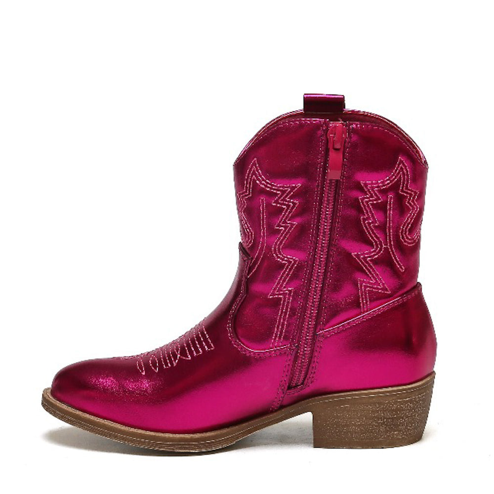 Smile Favorites Cowboylaarzen Meisjes Fuchsia Kort