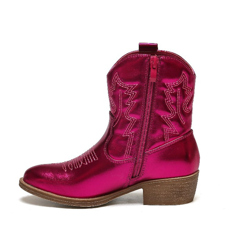 Smile Favorites Cowboylaarzen Meisjes Fuchsia Kort