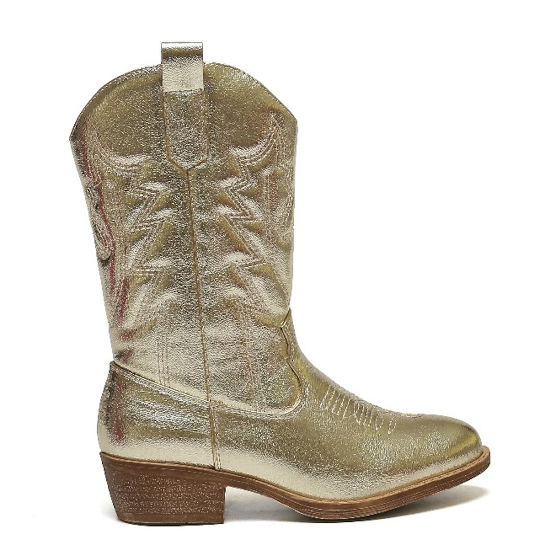 Smile Favorites Cowboylaarzen Meisjes Goud