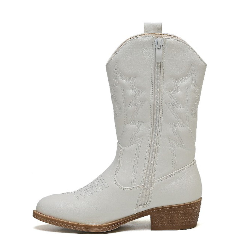 Smile Favorites Cowboylaarzen Meisjes Wit