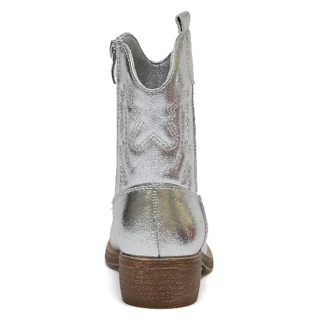 Smile Favorites Cowboylaarzen Meisjes Zilver Kort