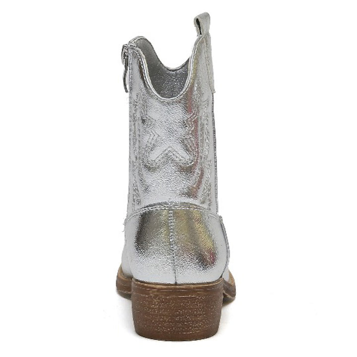 Smile Favorites Cowboylaarzen Meisjes Zilver Kort