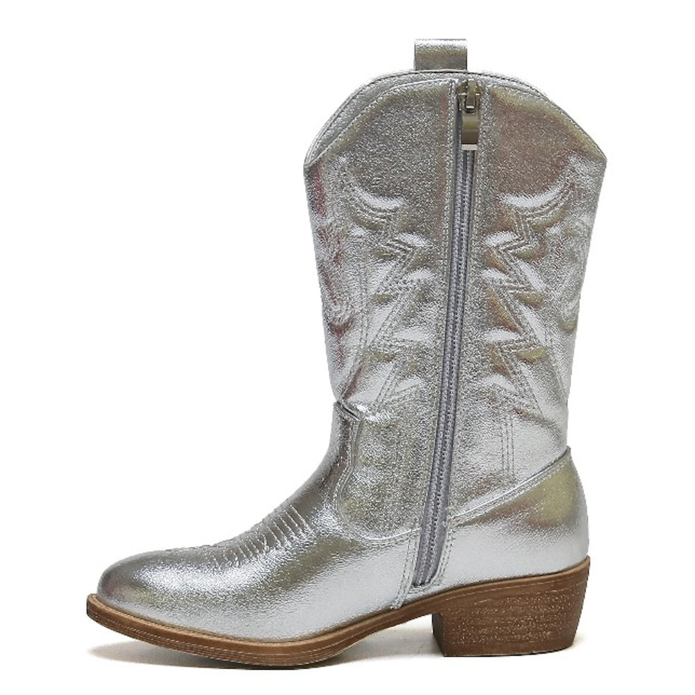 Smile Favorites Cowboylaarzen Meisjes Zilver