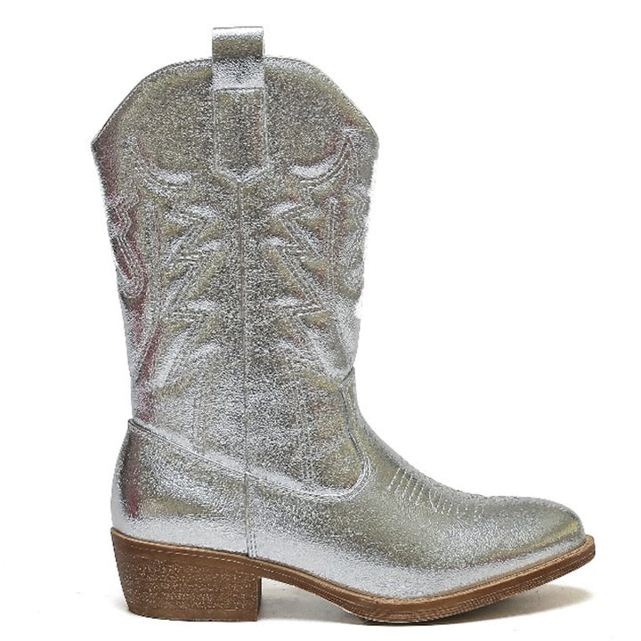 Smile Favorites Cowboylaarzen Meisjes Zilver